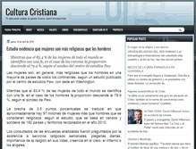 Tablet Screenshot of culturadelcristiano.com